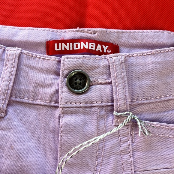 NWT lilac colored size 0 by Union Bay shorts - Picture 3 of 9